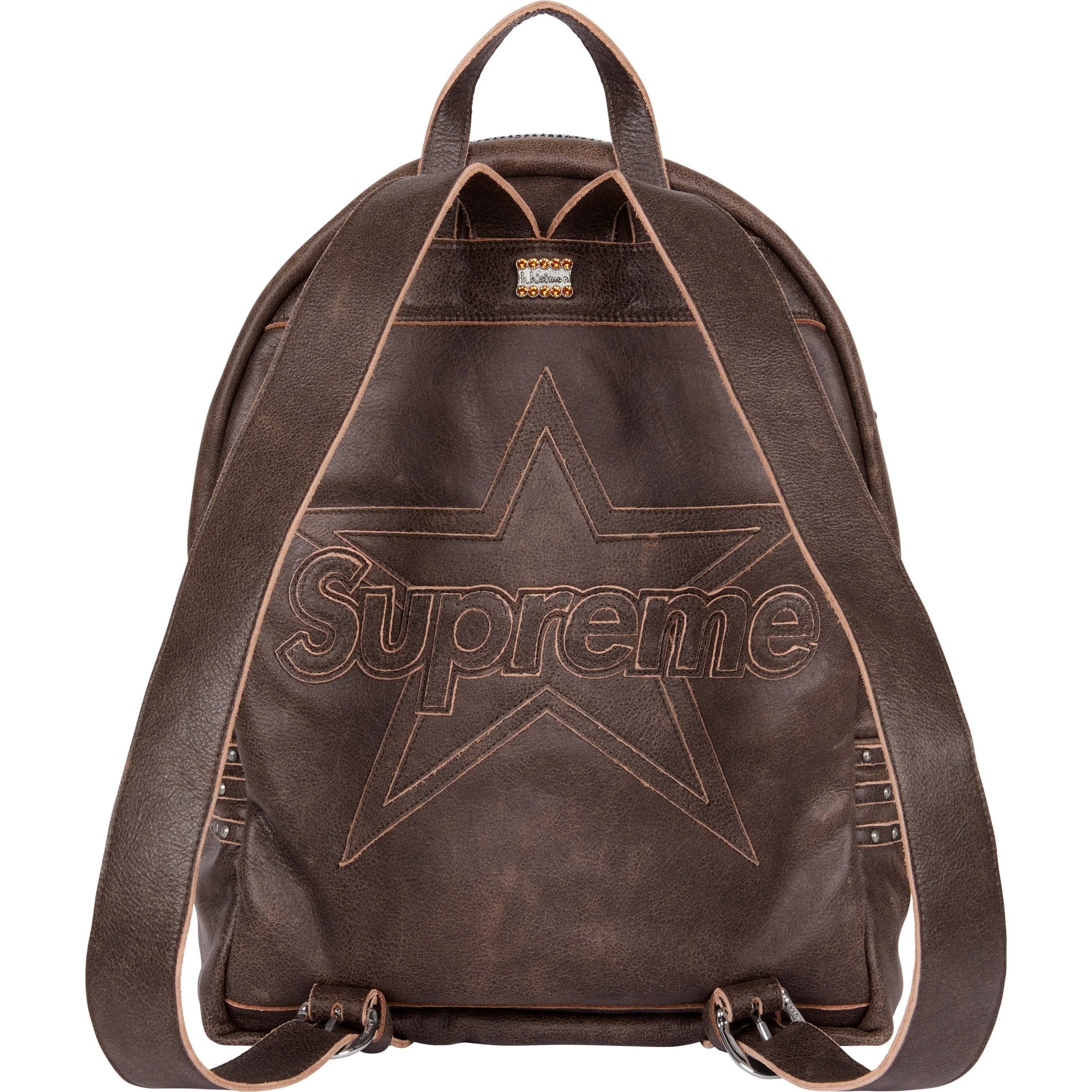 Supreme®/Vanson Leathers®/b.b. Simon Backpack view 4